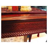 Ornate Carved Detail Console Entry Table