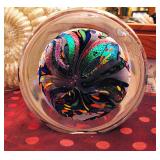 Large Rollin Karg Art Glass Sculpture