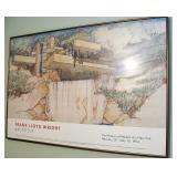 Frank Lloyd Wright Architect Framed