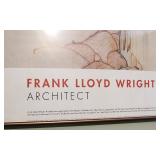 Frank Lloyd Wright Architect Framed