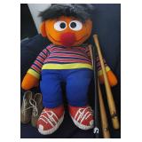 Large Ernie Doll great for a kids room