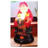 Vintage Santa Lamp
