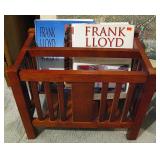 Mission Wood Magazine / Book Holder