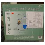 Chrome Storage Unit 6 - Cube