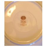 Versailles by Sango Green Band With Gold Filigree Dishes Set