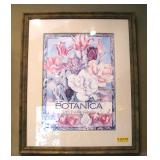 Framed Botanica ~ Very Nice