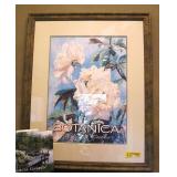 Framed Botanica ~ Very Nice