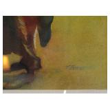 Thomas Brooks Dog Show Painting - Perfect gift for someone who shows dogs or a breeder.