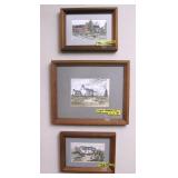 Framed Local Artist Signed Watercolor