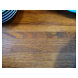 Solid Wood Farmhouse Table Very Nice!