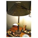 Table Lamp with Oriental Shade