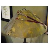 Table Lamp with Oriental Shade