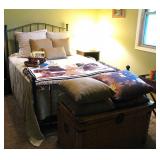 Nordland Metal Open-Frame Bed Dark Bronze / Full / Double Size