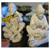 Oriental Couple Figure Set