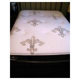 Nordland Metal Open-Frame Bed Dark Bronze / Full / Double Size with Stearns and Foster Mattress