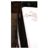 Nordland Metal Open-Frame Bed Dark Bronze / Full / Double Size with Stearns and Foster Mattress