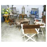 Outdoor Furniture / Decorations / Wood Decorative Wheelbarrow