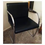 1980s Mies van der Rohe Brno Tubular 5 Armchairs by Knoll