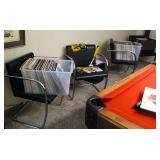 1980s Mies van der Rohe Brno Tubular 5 Armchairs by Knoll