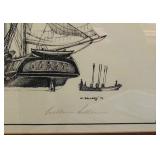 Signed Pencil and Ink