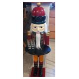 Large Nutcracker with Tray