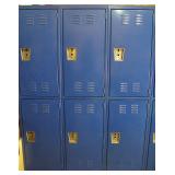 Single Double Tier Lockers Lockers Great for Kids Room - Workout Room or Garage