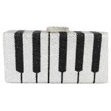 Rhinestone Piano Purse