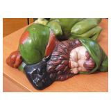Ceramic Sleeping Garden Gnome