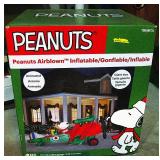 Peanuts Christmas Inflatable for Yard
