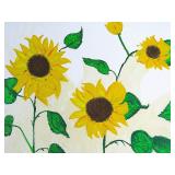 Sunflower Painting 4ft x 5ft