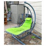 Outdoor Patio Hanging Chaise Lounger