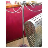 Modern Chrome Mesh Crystal Balls Floor Lamp
