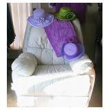 White Leather Recliner