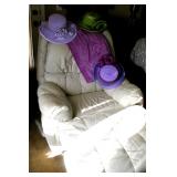 White Leather Recliner
