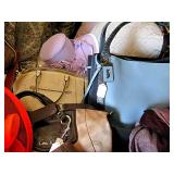 Coach Bags and other Leather Bags Some with Boxes
