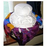 Ben Marc Derby Hat / Silk Scarves