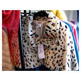 Faux Fur Leopard with Tags