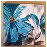Abstract Flower Wall Art