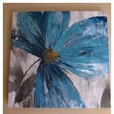 Abstract Flower Wall Art