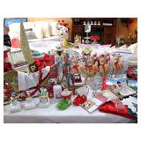 Vintage and New Holiday Christmas Decorations