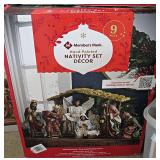 New in Box Nativity Set