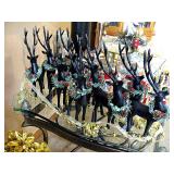Set of Christmas Reindeer
