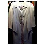 Designer Powder Blue Jacket With Clear Stones