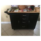 rolling kitchen island