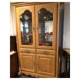 Lighted china cabinet