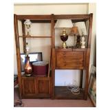 Hand-crafted wall unit