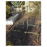 Old metal outdoor chairs TLC