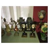 Antique Urns & Lamps