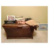 Rattan/Wicker Blanket Chest