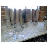 Crystal & glass pieces